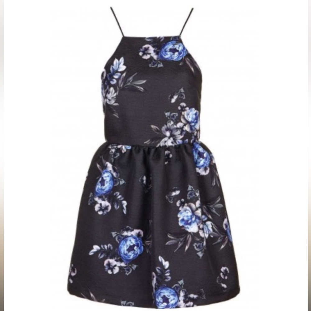 Topshop Jacquard Dress